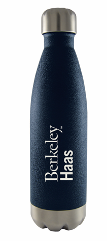 U.C. Berkeley Haas 17 Ounces laser engraved vacuum tumbler-Navy-Shop College Wear