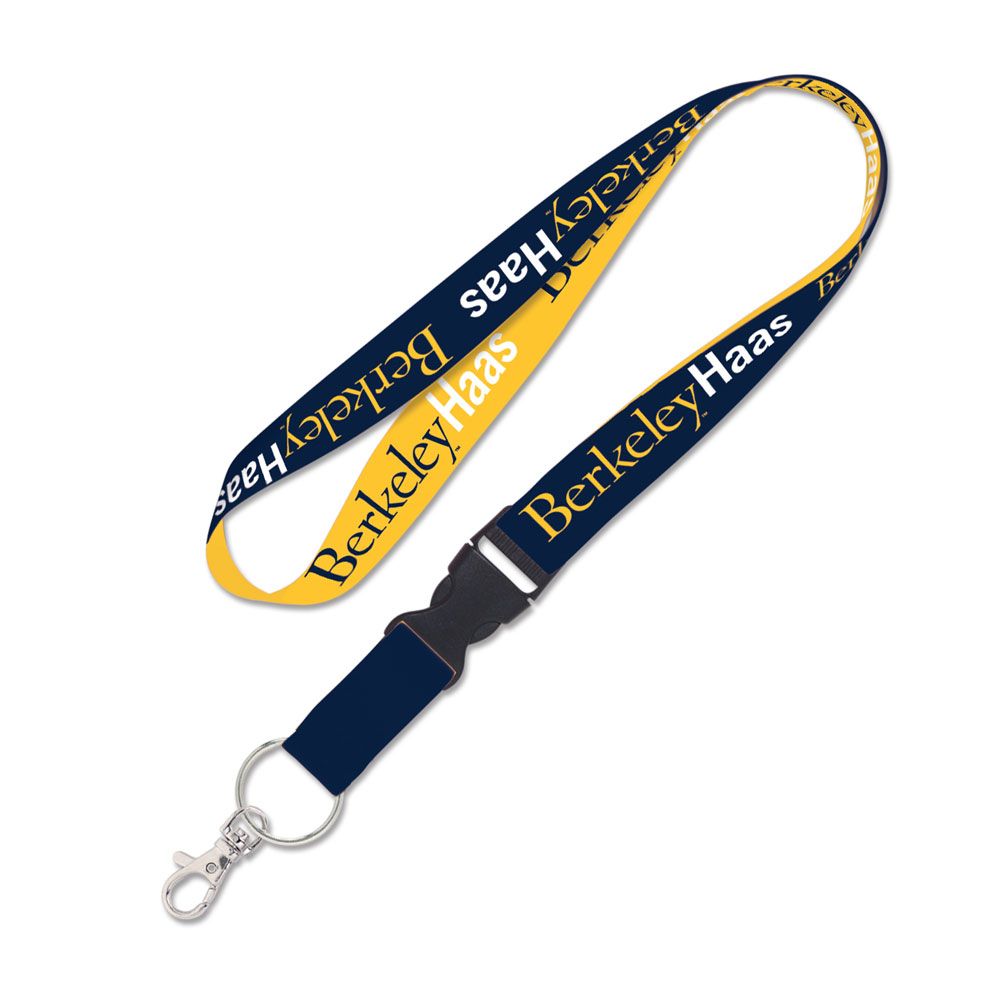 University Of California Berkeley Haas Business school Detachable Lanyard-Shop College Wear