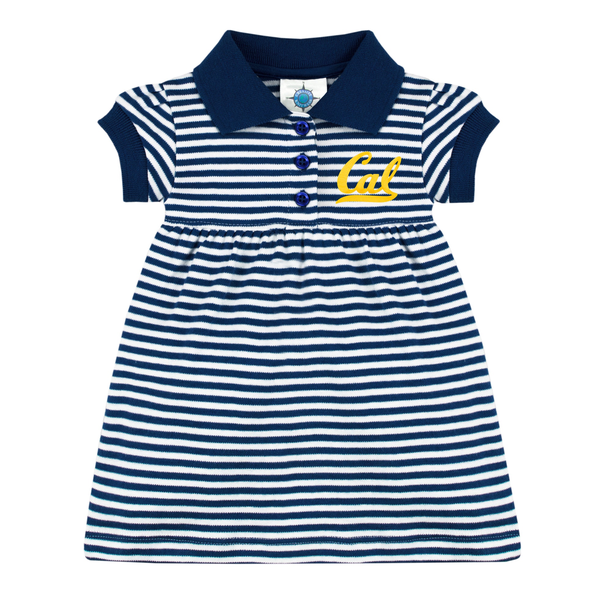 U.C. Berkeley Cal Stripe dress dress-Navy-Shop College Wear