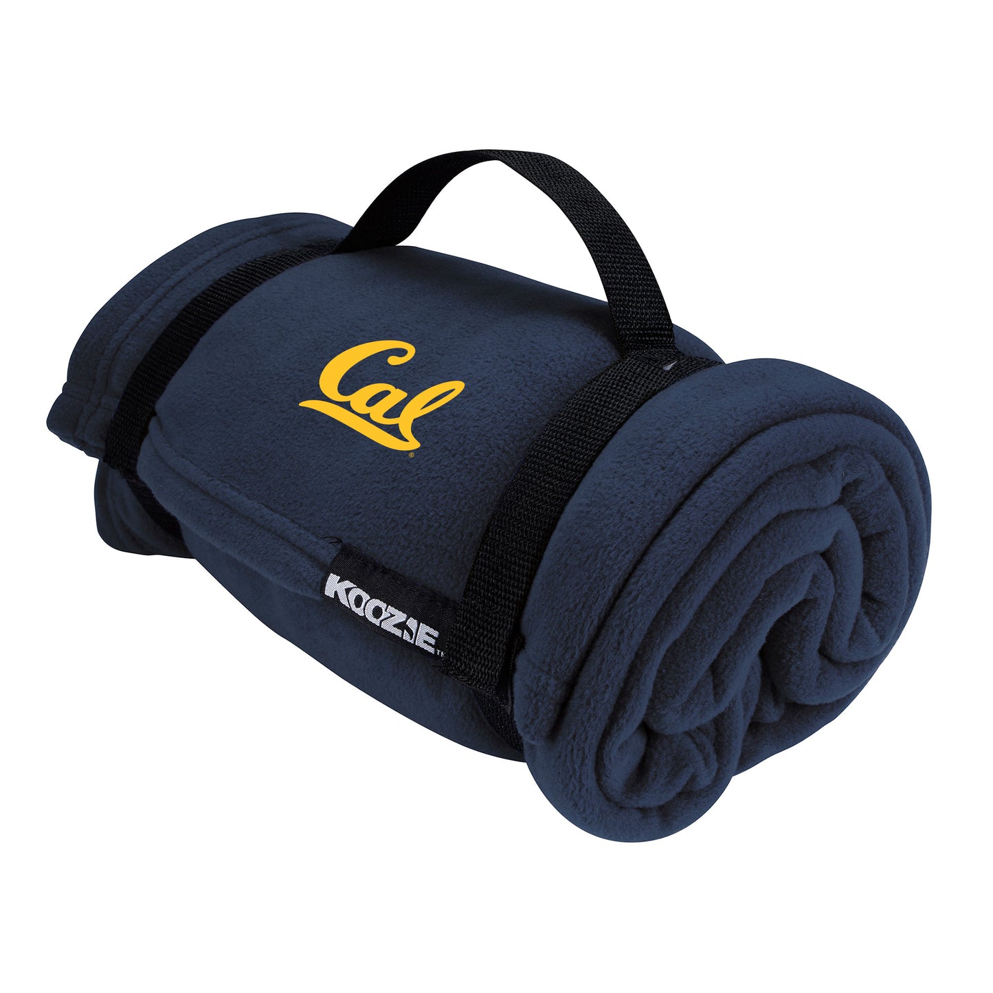 U.C. Berkeley Cal embroidered Koozie field blanket-Navy-Shop College Wear