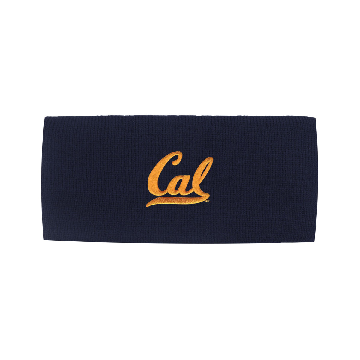 U.C. Berkeley Cal embroidered knit Earband-Navy-Shop College Wear