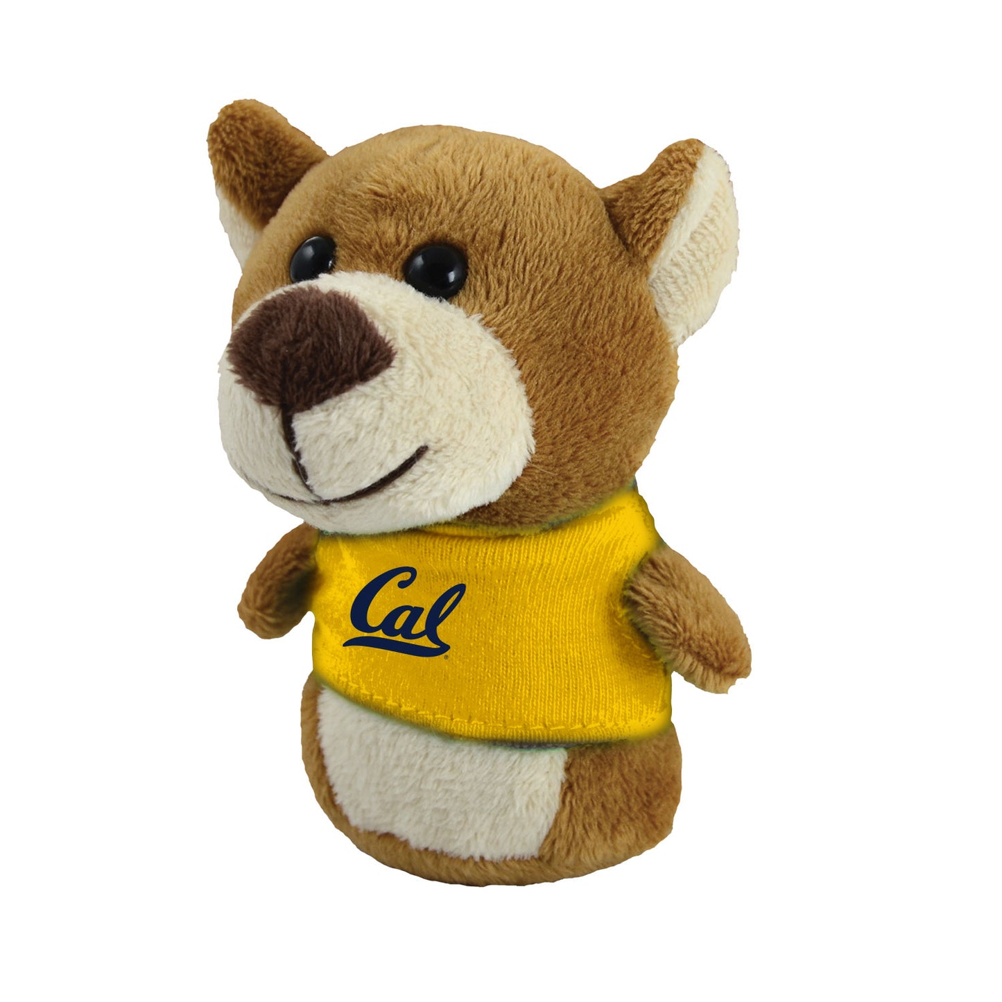 U.C. Berkeley Cal Shorties plush teddy bear-Tan-Shop College Wear