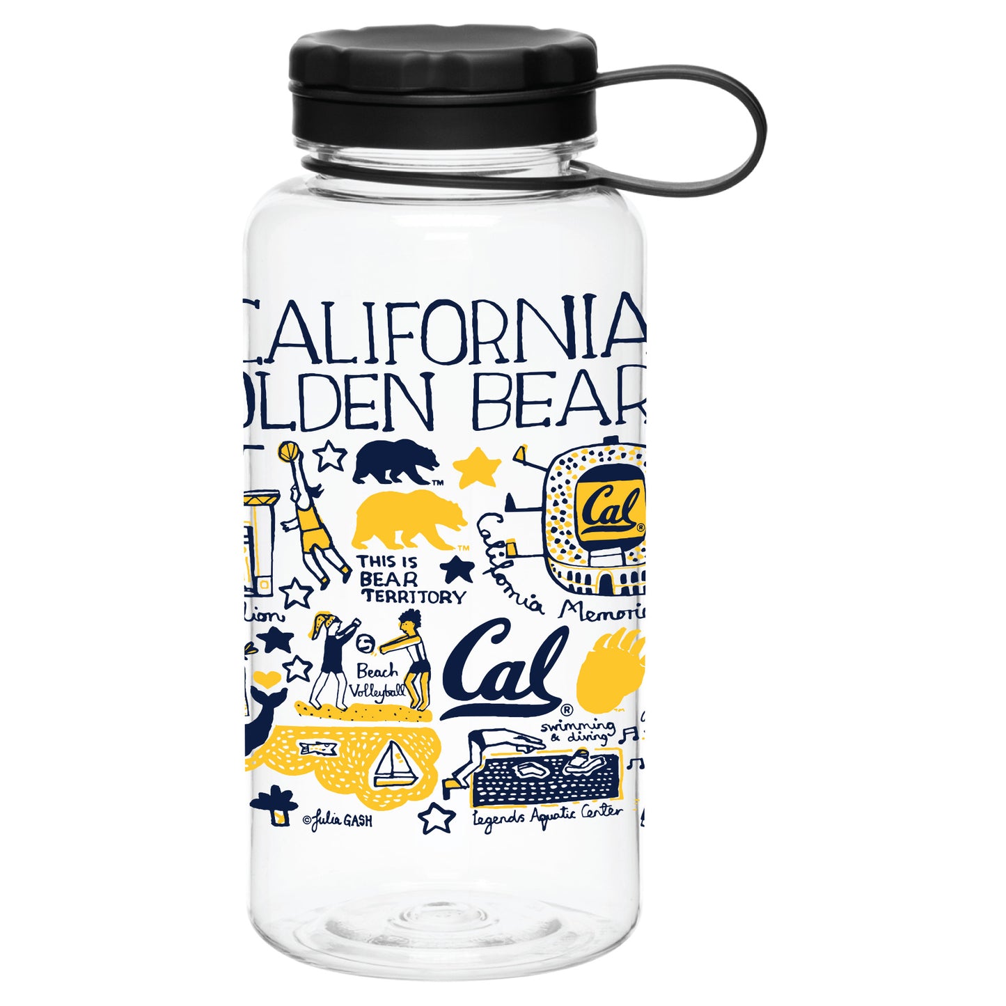 Julia Gush Wider Mouth Water Bottle-Shop College Wear