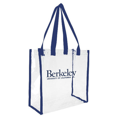 U.C. Berkeley Cal clear bag with zipper – Shop College Wear