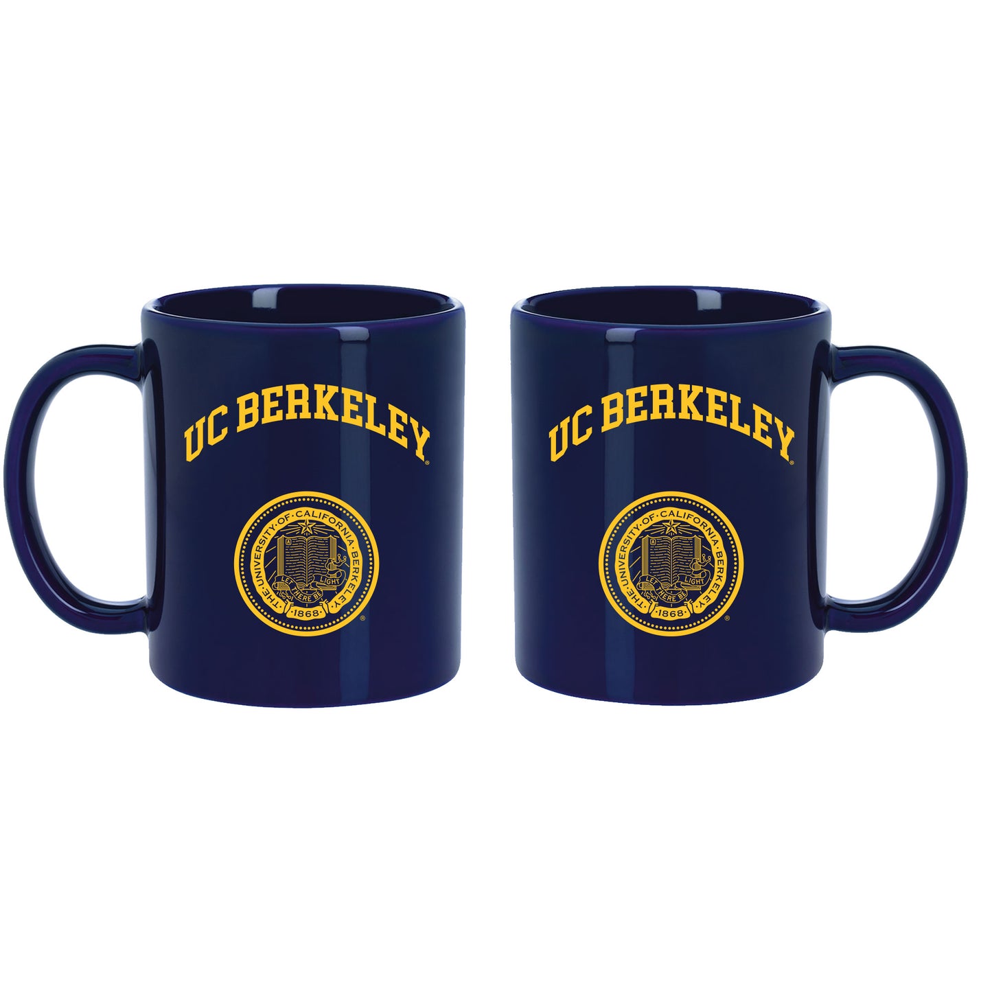 University Of California Berkeley Cal Ceramic Coffee Mug 11 ounce- Navy