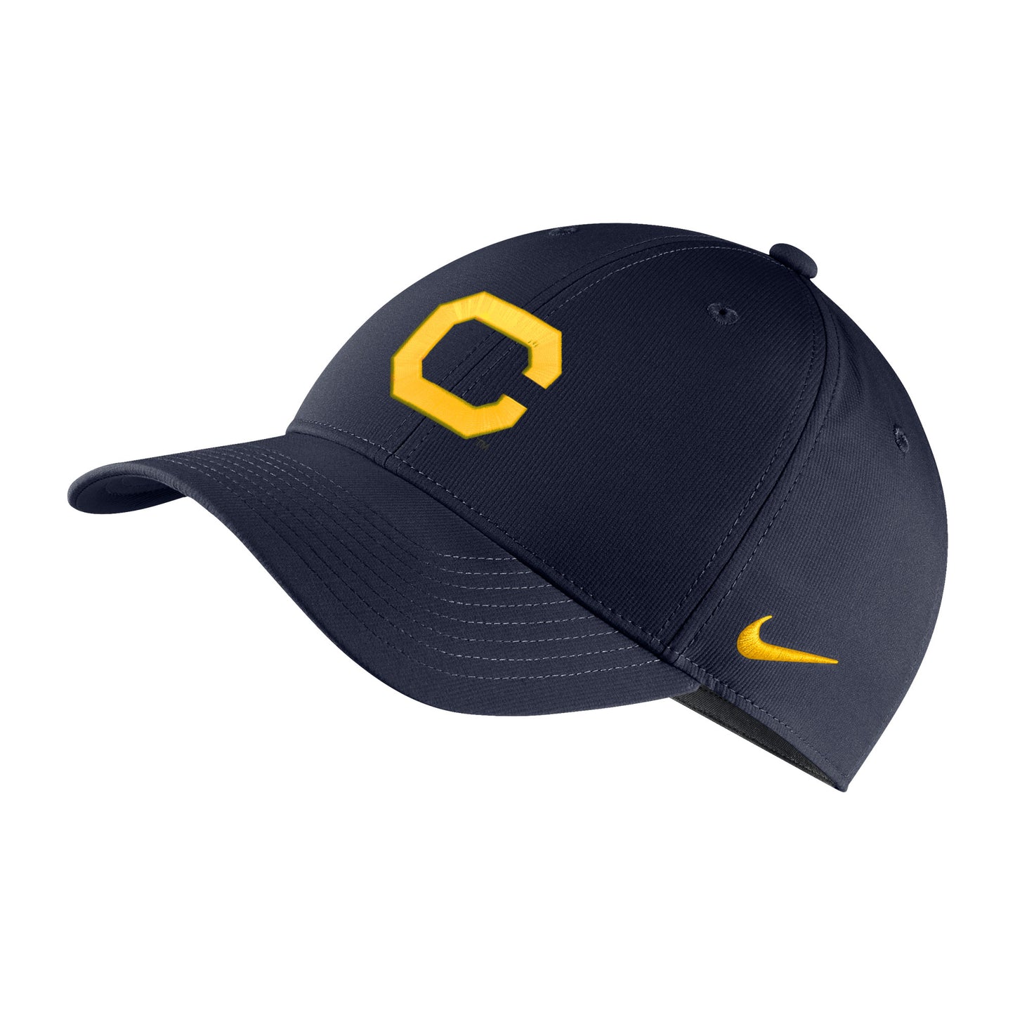 U.C. Berkeley Cal embroidered Dry Performance Nike hat-Navy-Shop College Wear
