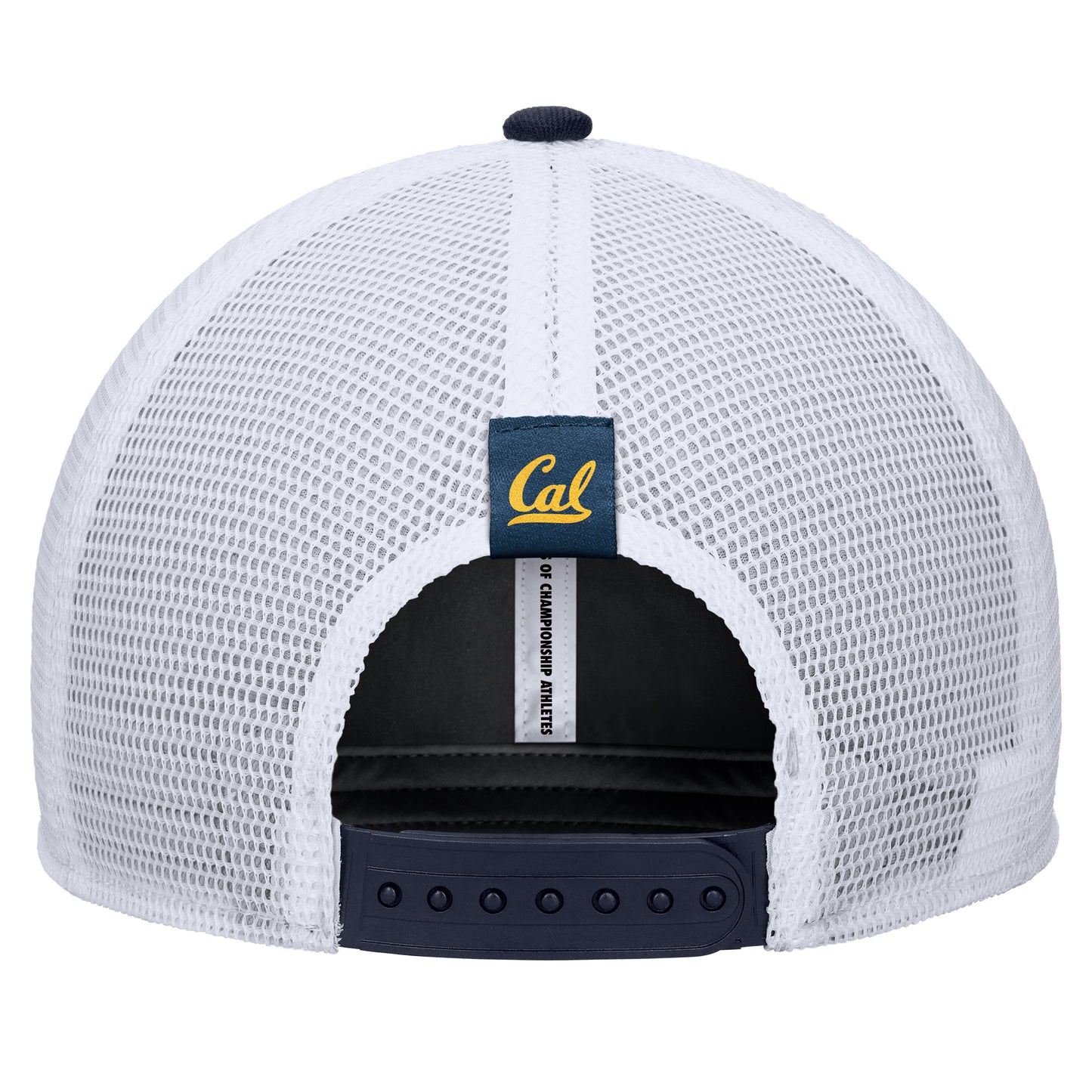 U.C. Berkeley Cal embroidered Nike DRIFIT Trucker structured Hat-Navy-Shop College Wear