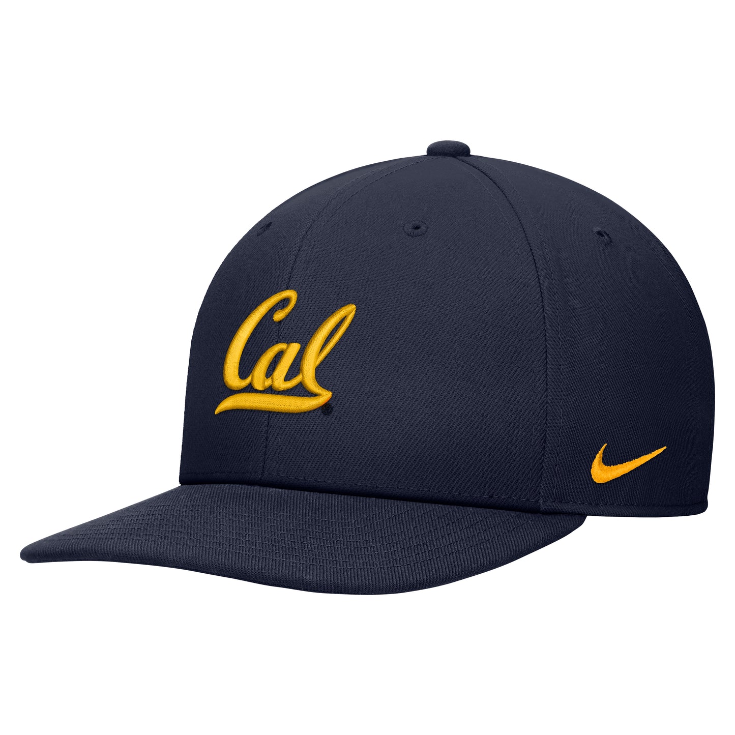 U.C. Berkeley Cal embroidered Nike DRIFIT Pro structured snapback Hat-Navy-Shop College Wear
