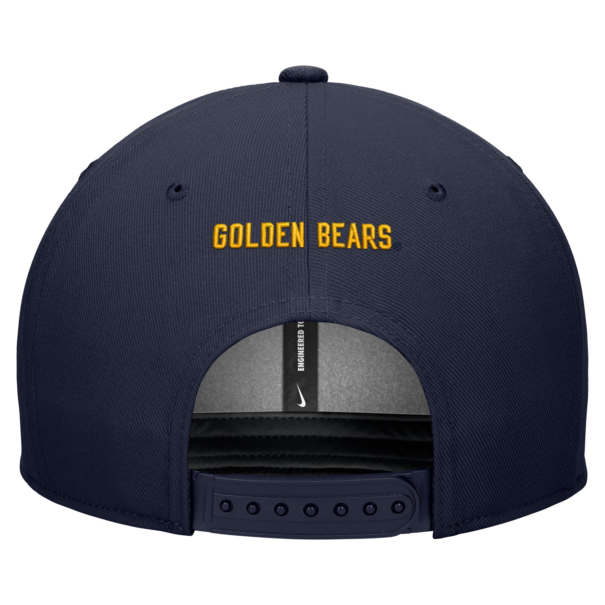 U.C. Berkeley Cal embroidered Nike DRIFIT Pro structured snapback Hat-Navy-Shop College Wear