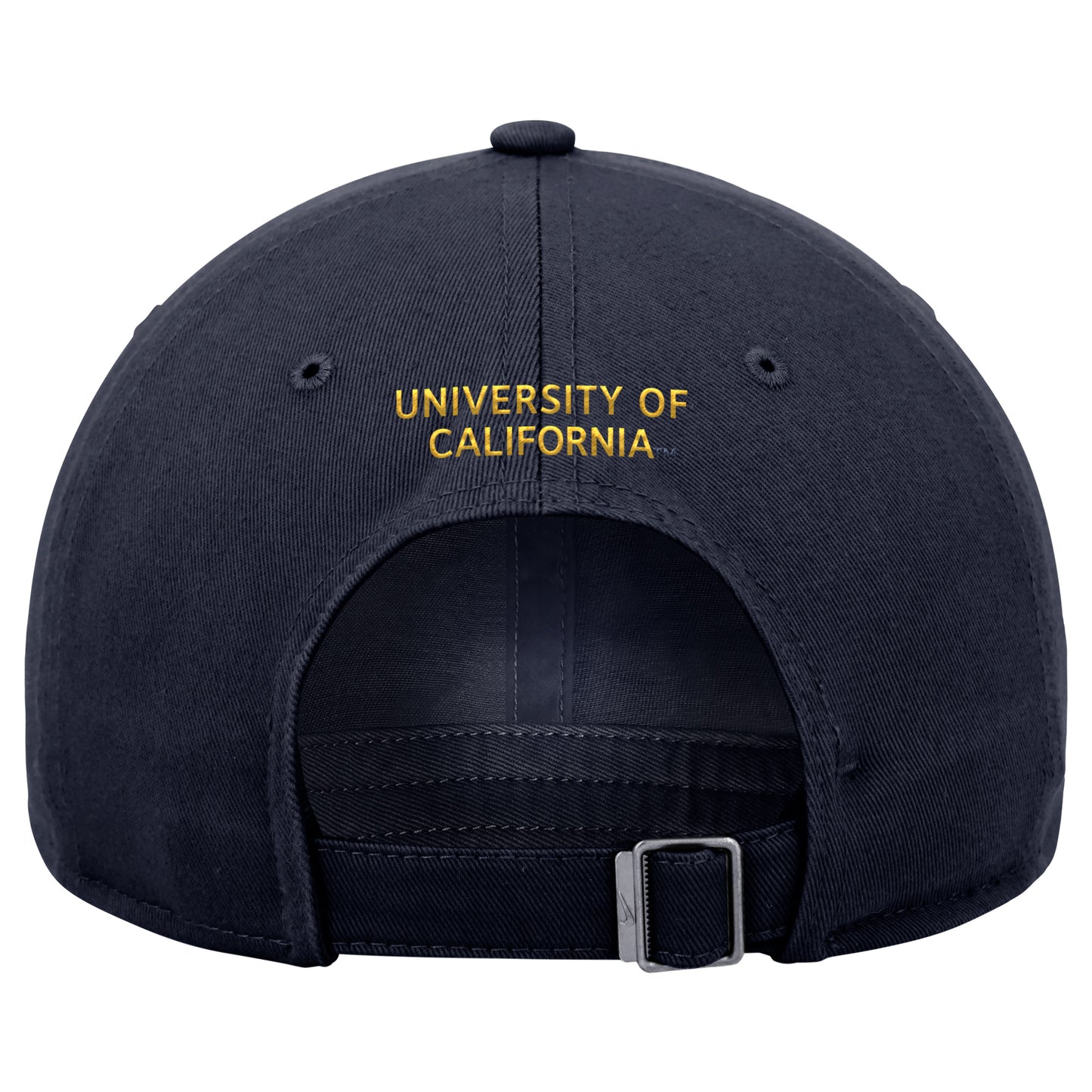 U.C. Berkeley Cal embroidered Nike Club Unstructured Cap flex Hat-Navy-Shop College Wear