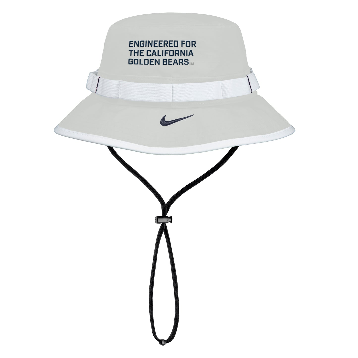 UC Berkeley Cal embroidered Nike DRI FIT Apex Boonie Bucket hat-Gray-Shop College Wear