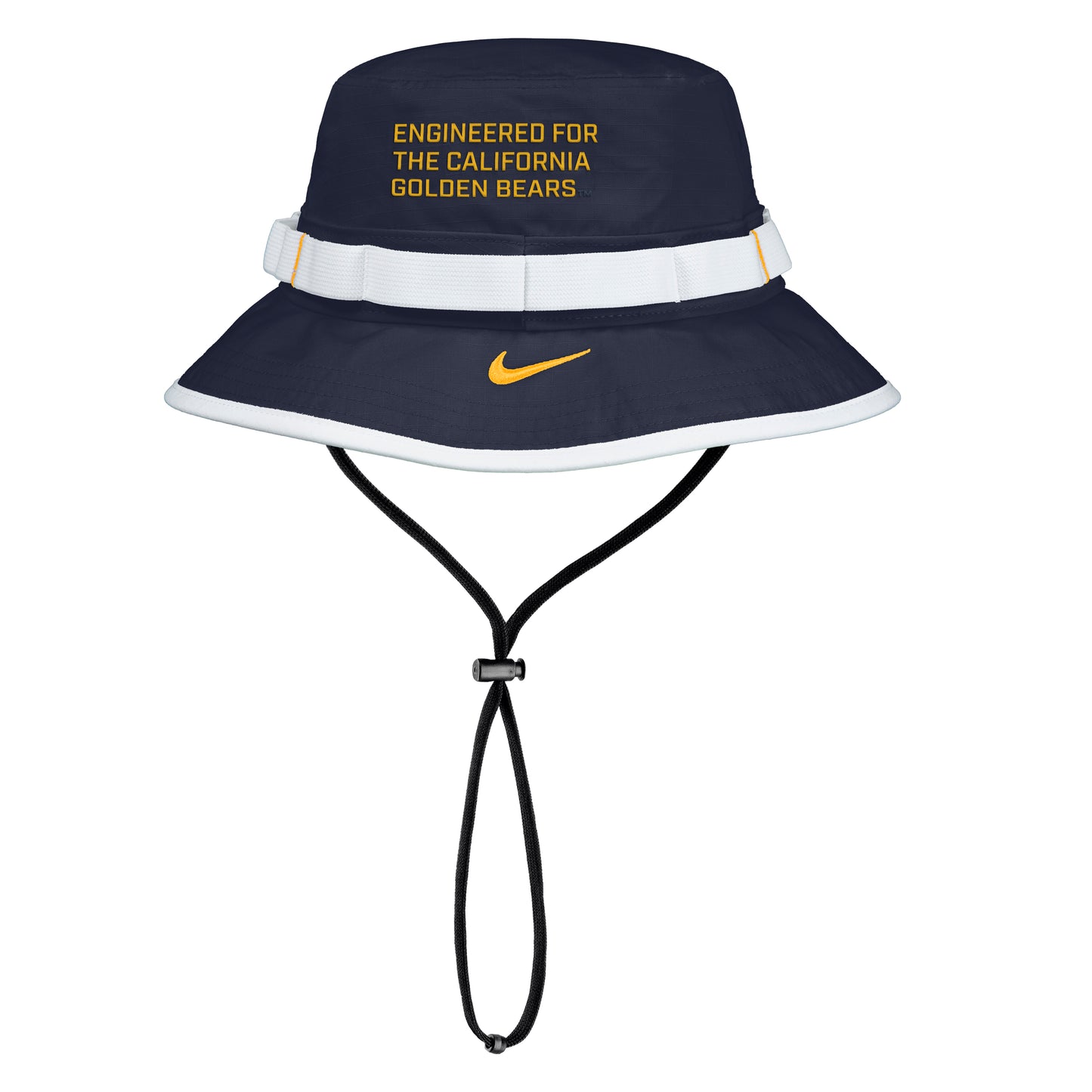 UC Berkeley Cal embroidered Nike DRI FIT Apex Boonie Bucket hat-navy-Shop College Wear