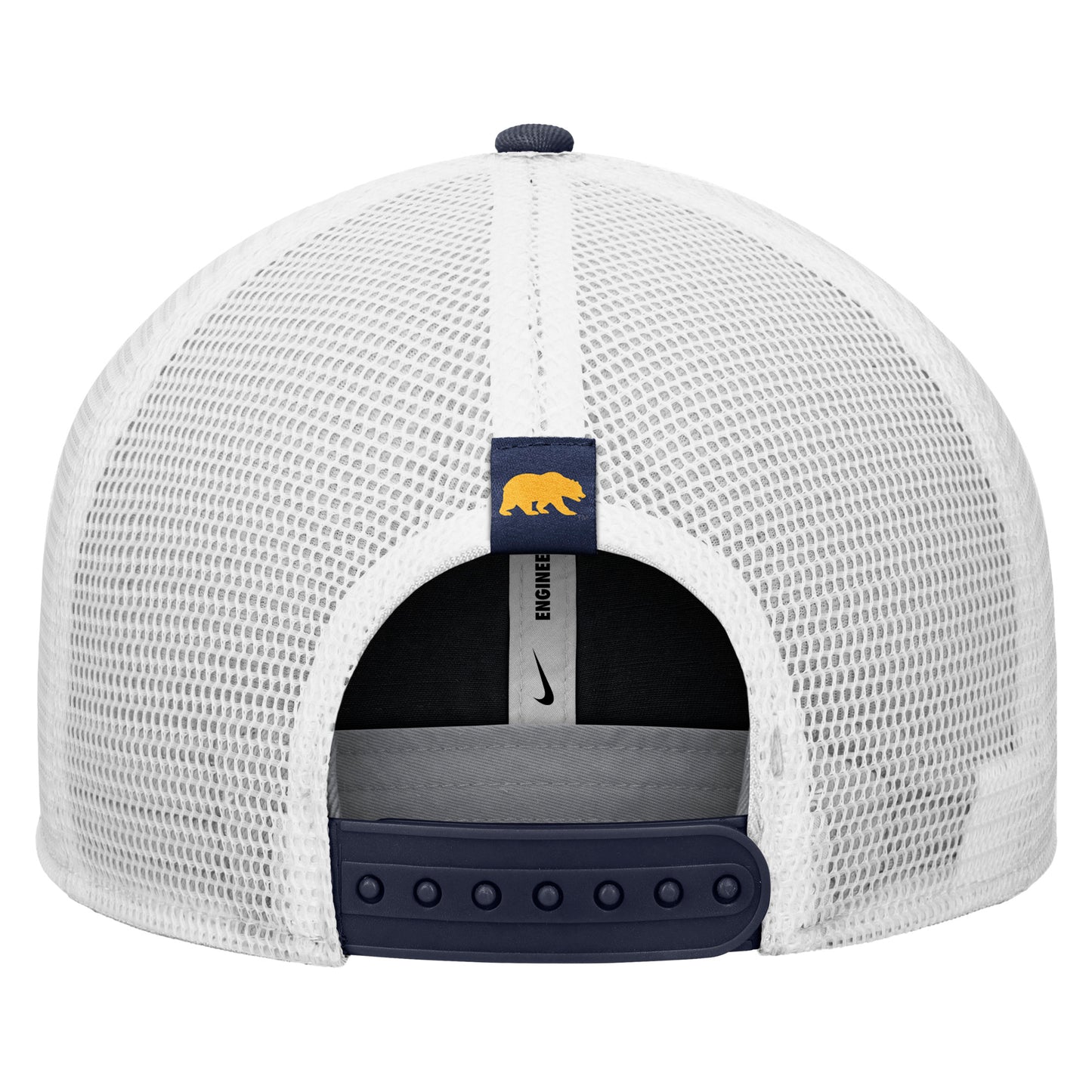 U.C. Berkeley Pro Flat Bill Trucker 3D Embroidery CAL Logo Nike snap back Hat-Navy-Shop College Wear