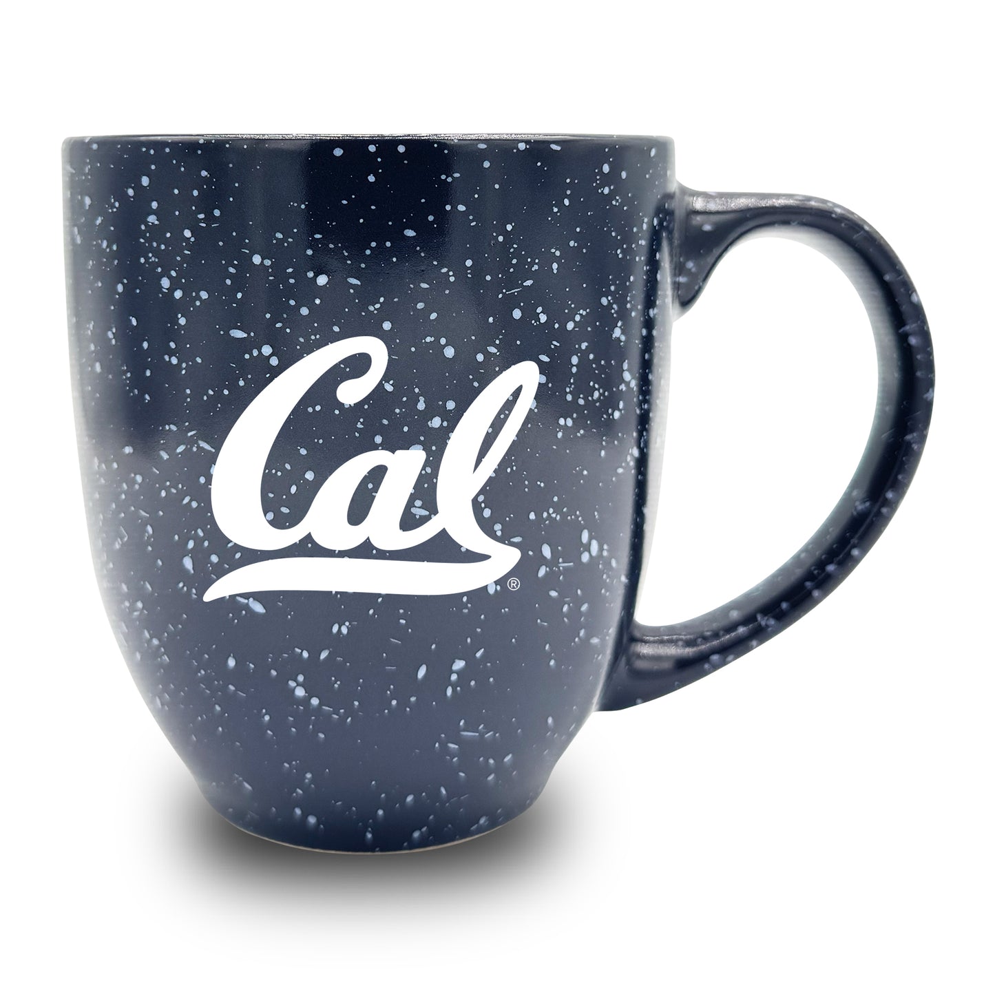 University Of California Berkeley Cal Laser Engraved 16 Oz. Speckled Ceramic Mug-Navy-Shop College Wear