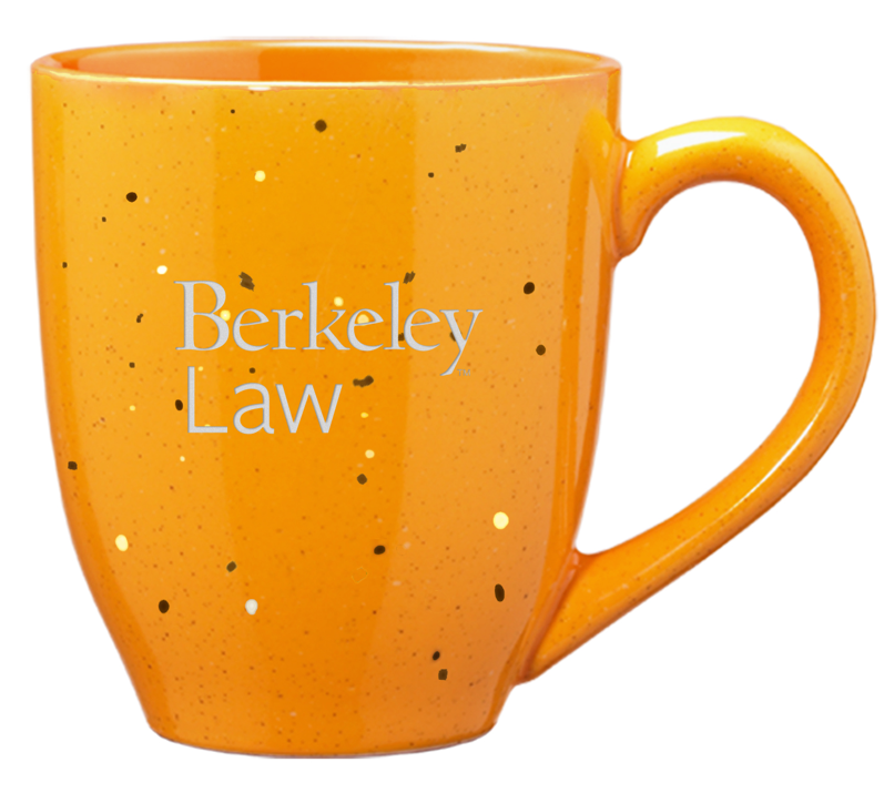 University Of California Berkeley Law Laser Engraved 16 ounces Speckled Ceramic Mug-Gold-Shop College Wear