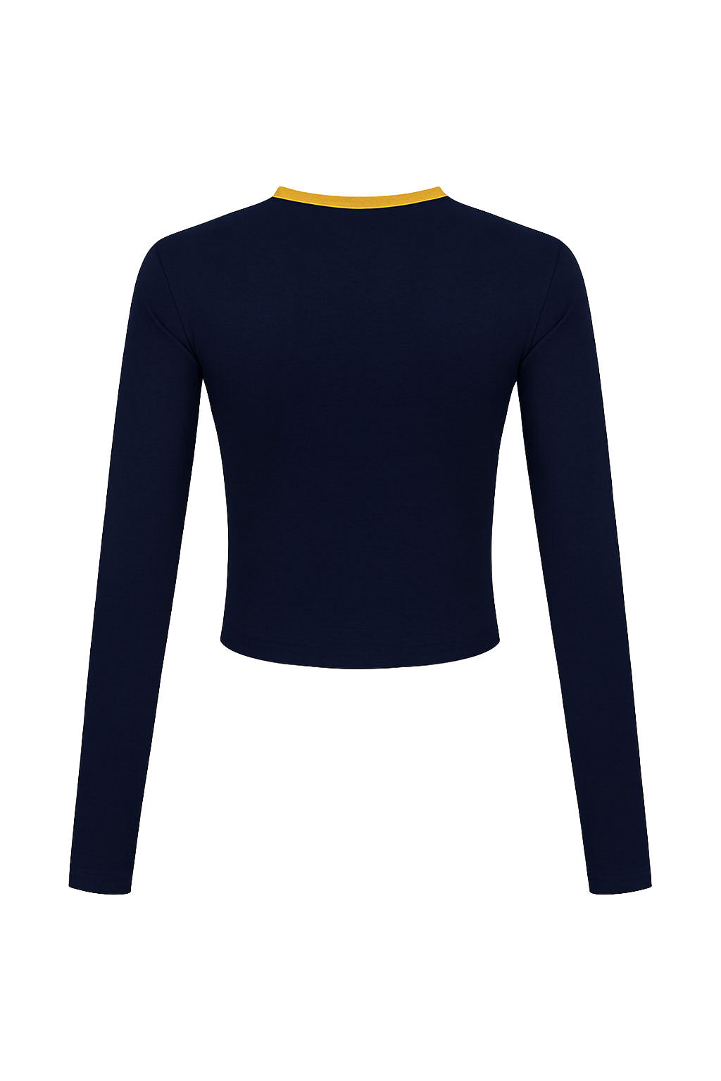 UC Berkeley Cal applique women's baby tee-Navy-Shop College Wear