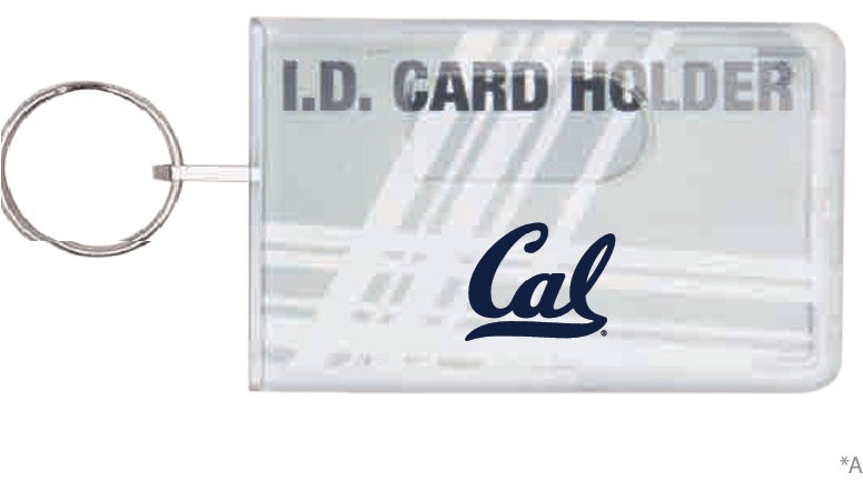 University Of California Berkeley Cal ID and Credit Card Dispenser- Clear