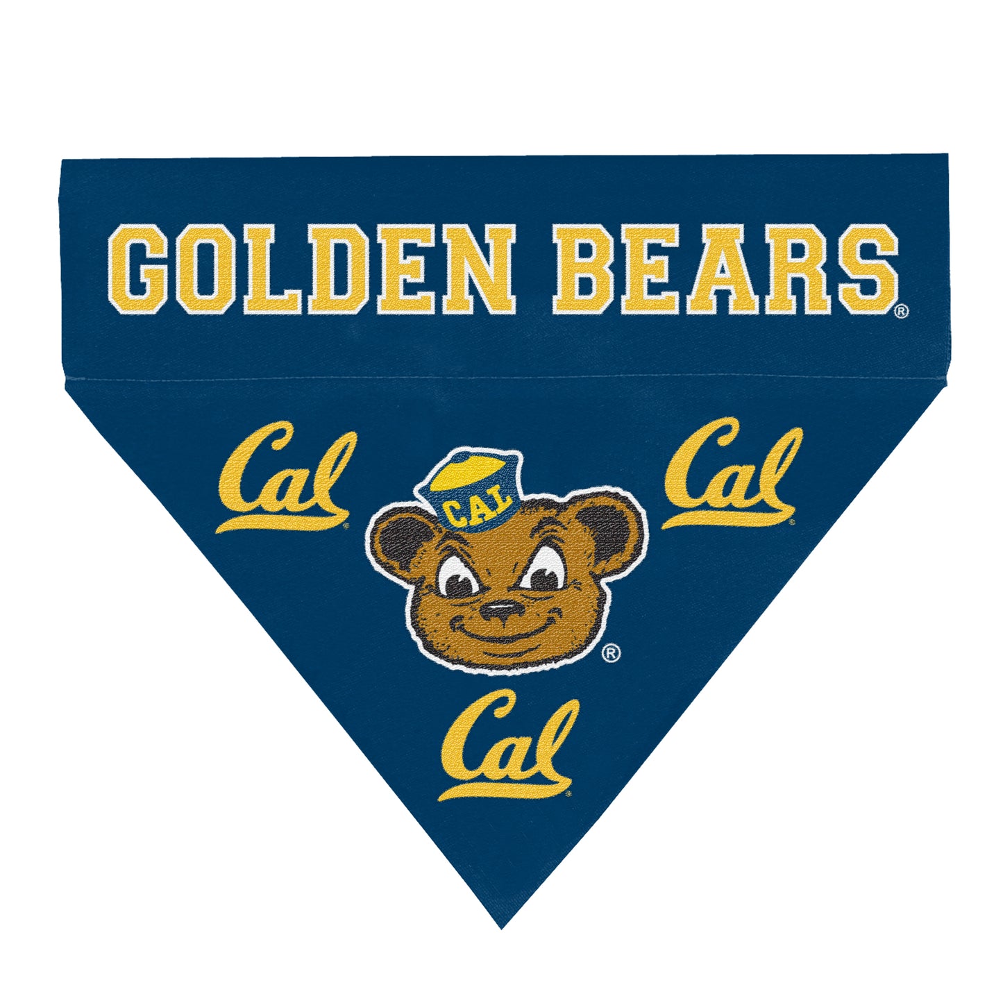 UC Berkeley Cal Pet Bandanna Woven Navy-Shop College Wear
