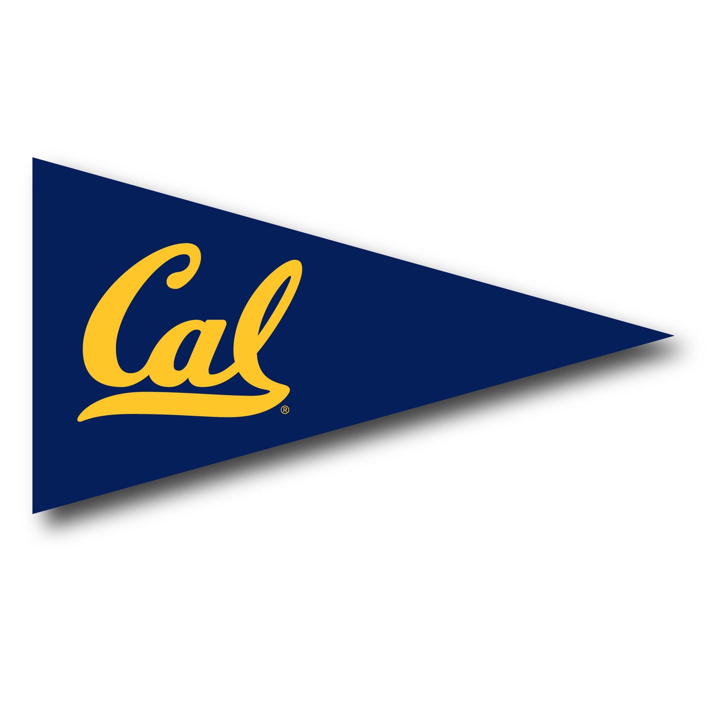 U.C. Berkeley Cal mini felt pennant 4" X 9"-Navy-Shop College Wear