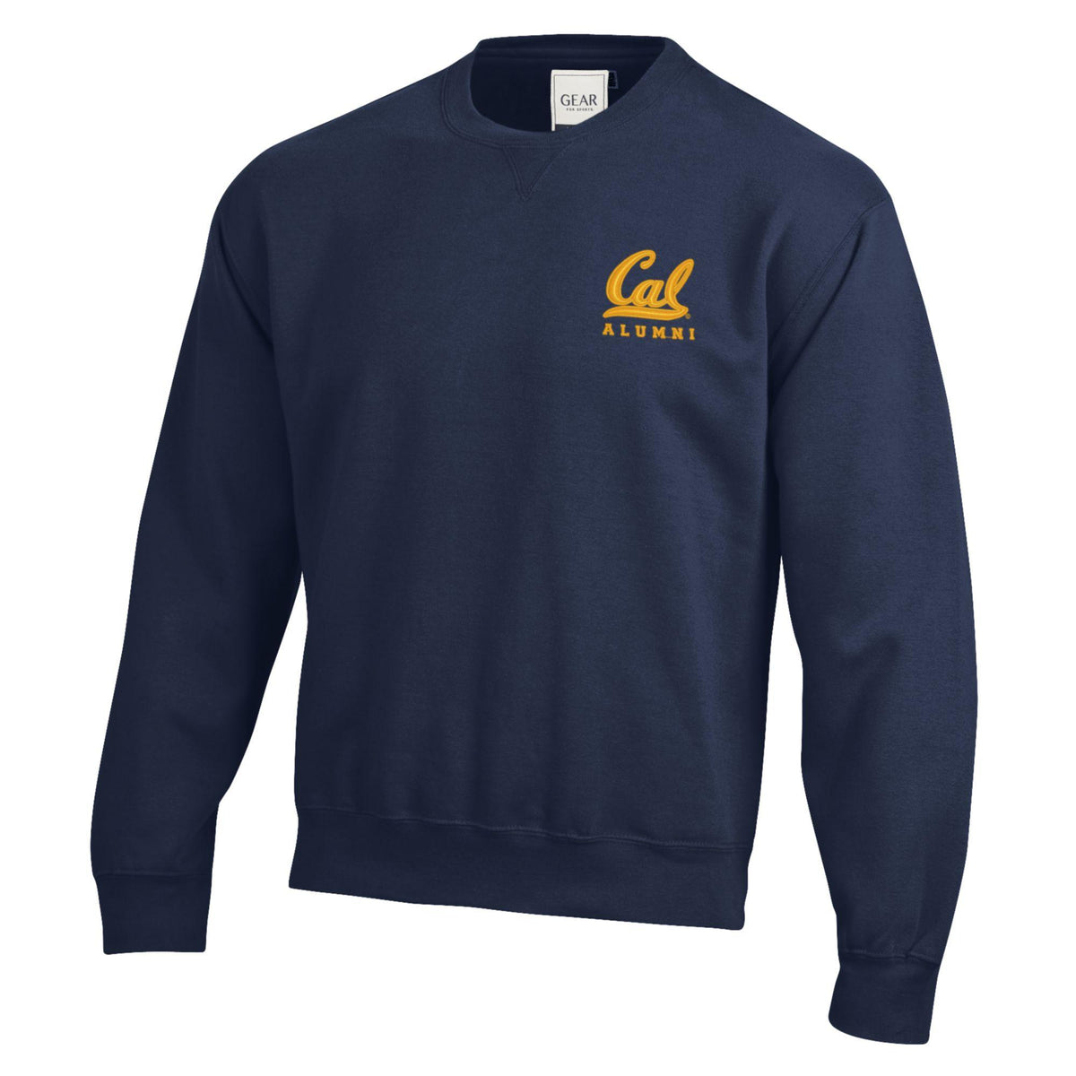 U.C. Berkeley Cal Alumni and seal cotton rich crew-neck sweatshirt-Navy