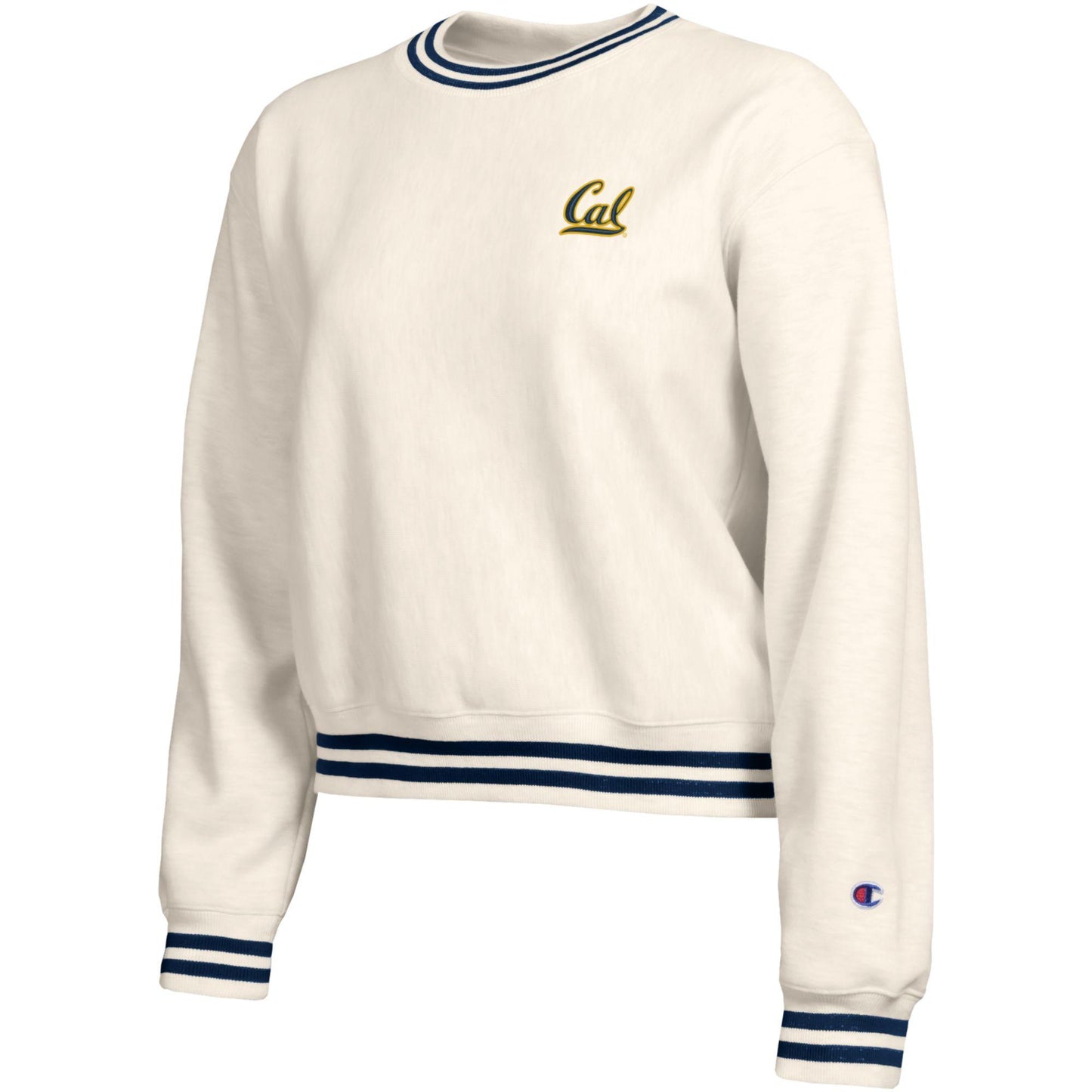 UC Berkeley Cal embroidered Champion Reverse Weave Retro Sweatshirt-Navy