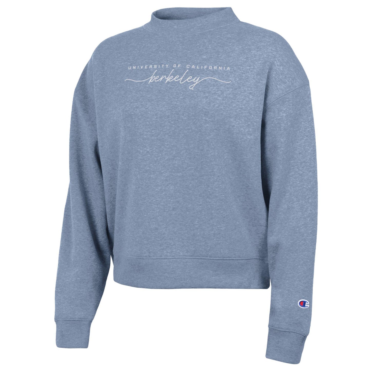 UC Berkeley Cal Champion women's soft triumph crew neck sweatshirt-Blue-Shop College Wear