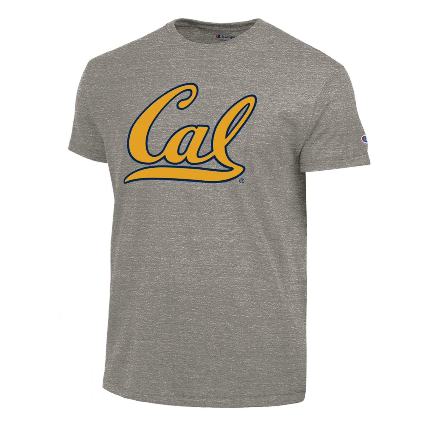 U.C. Berkeley California Golden Bears bold Cal tri blend T-shirt-Gray-Shop College Wear