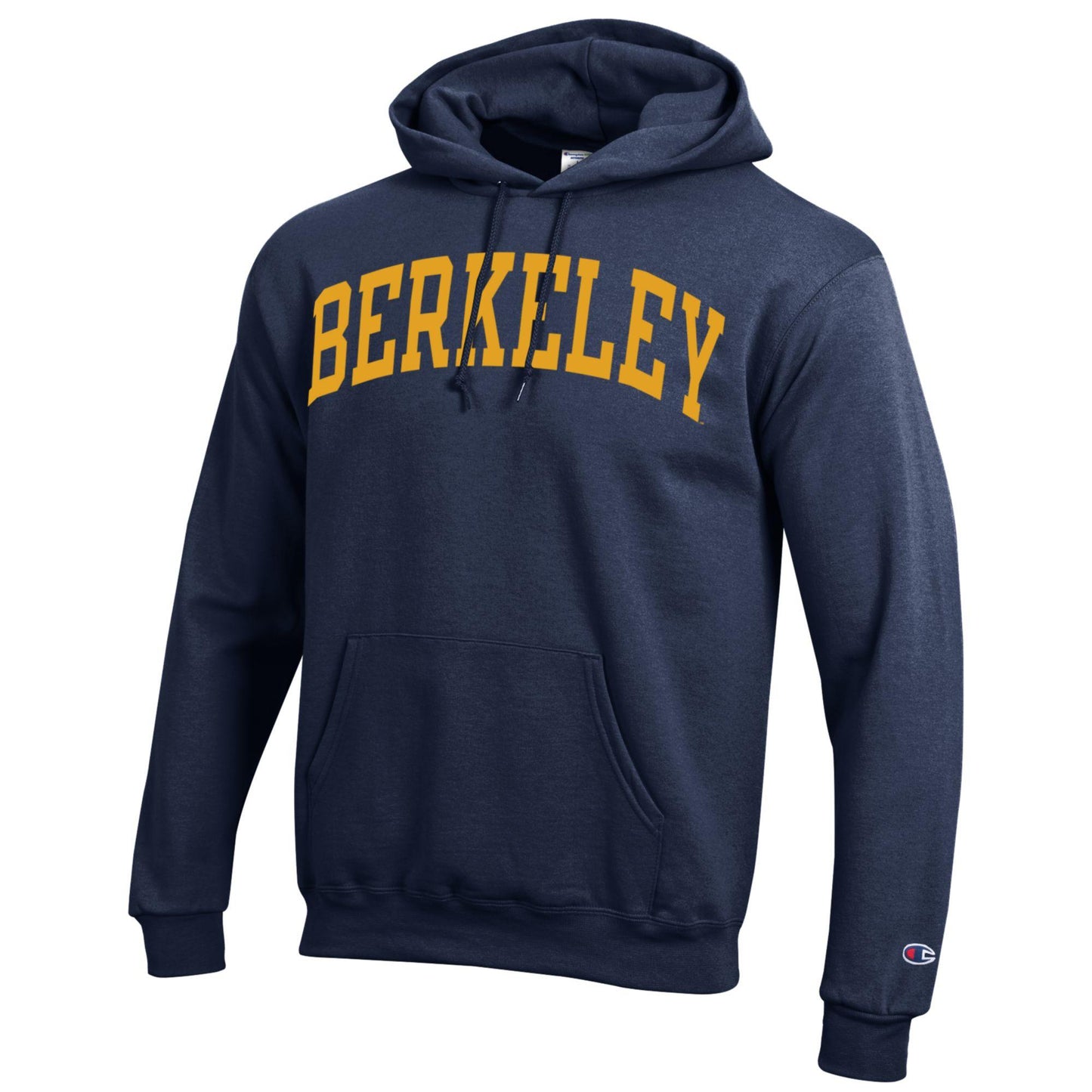 University of California Berkeley arch Champion hoodie Sweatshirt - Navy-Shop College Wear