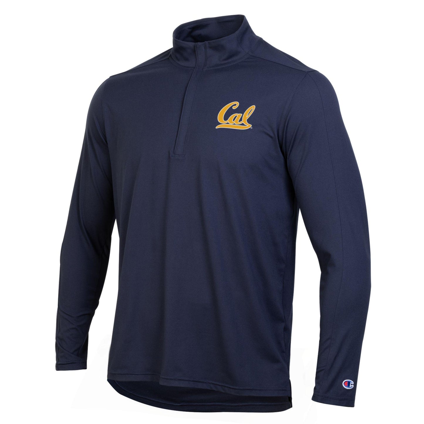 University Of California Berkeley Cal dry fit soft touch men's quarter zip- Navy-Shop College Wear
