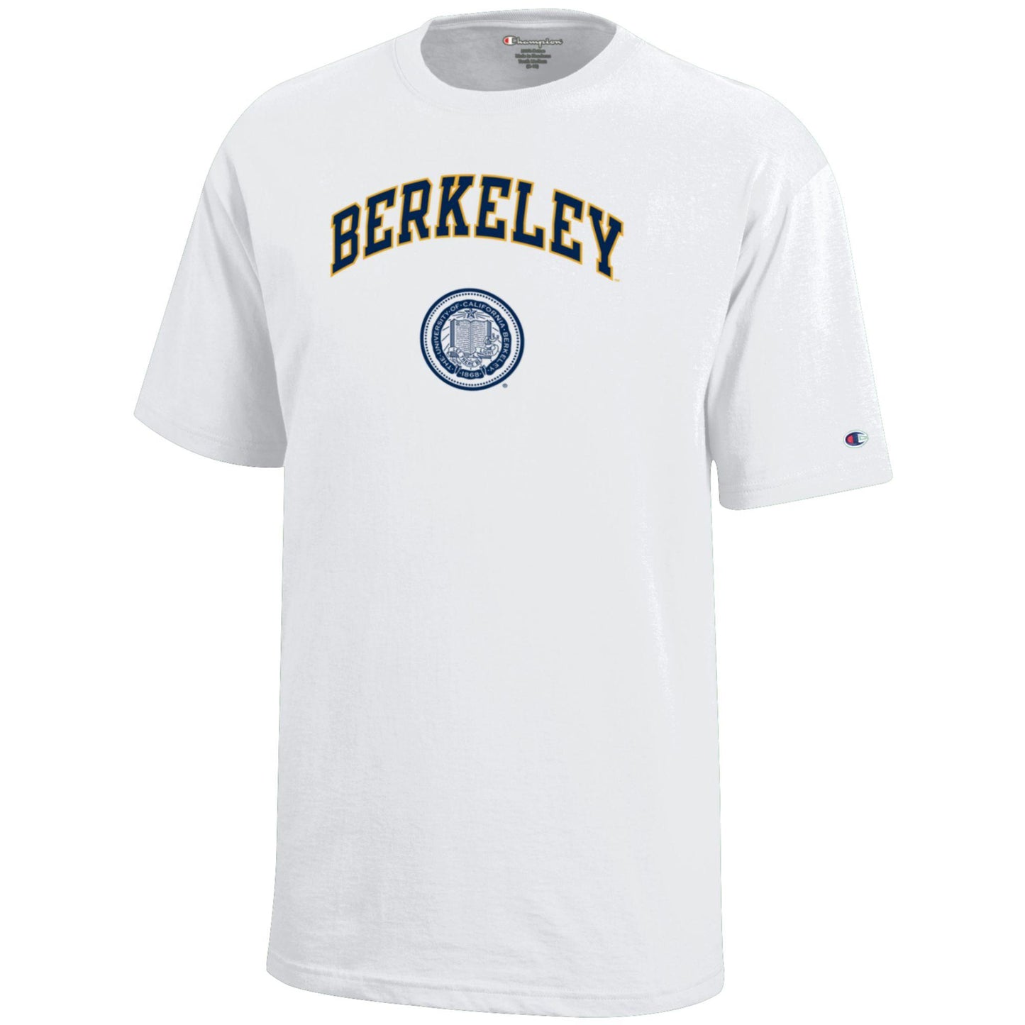 U.C. Berkeley arch and seal youth T-Shirt-White-Shop College Wear