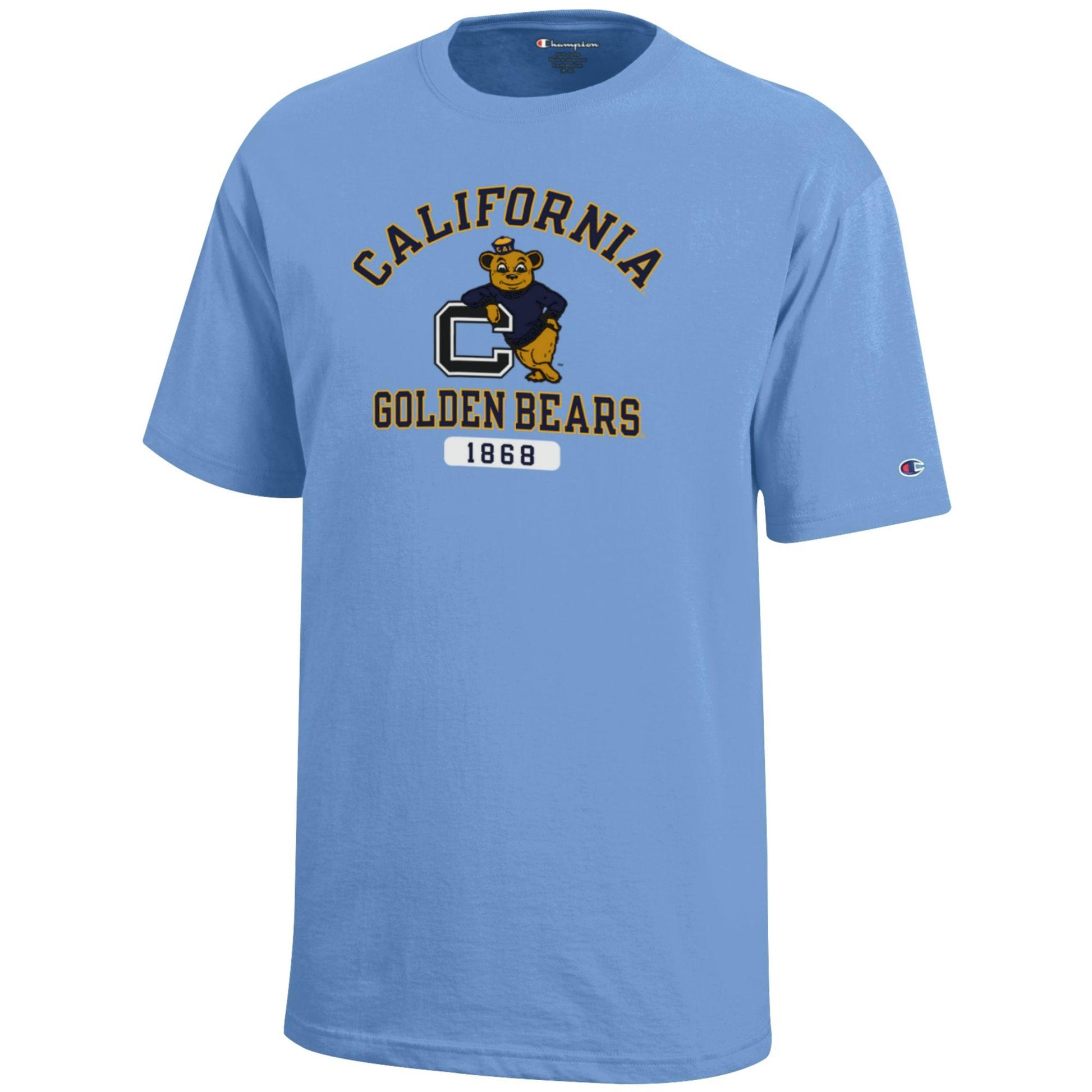 U.C. Berkeley Cal standing Oski Youth T-Shirt-Blue-Shop College Wear