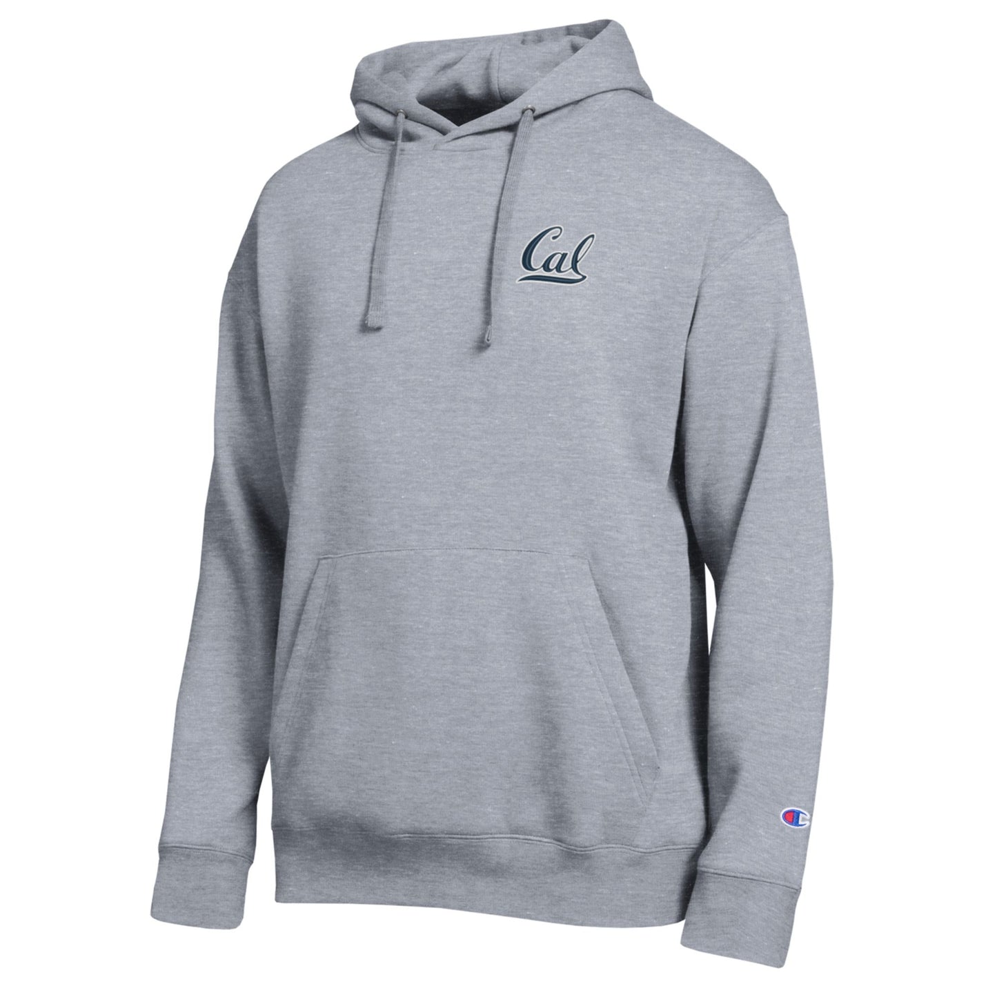 University of California Berkeley Embroidered All Star Champion hoodie Sweatshirt - Gray-Shop College Wear