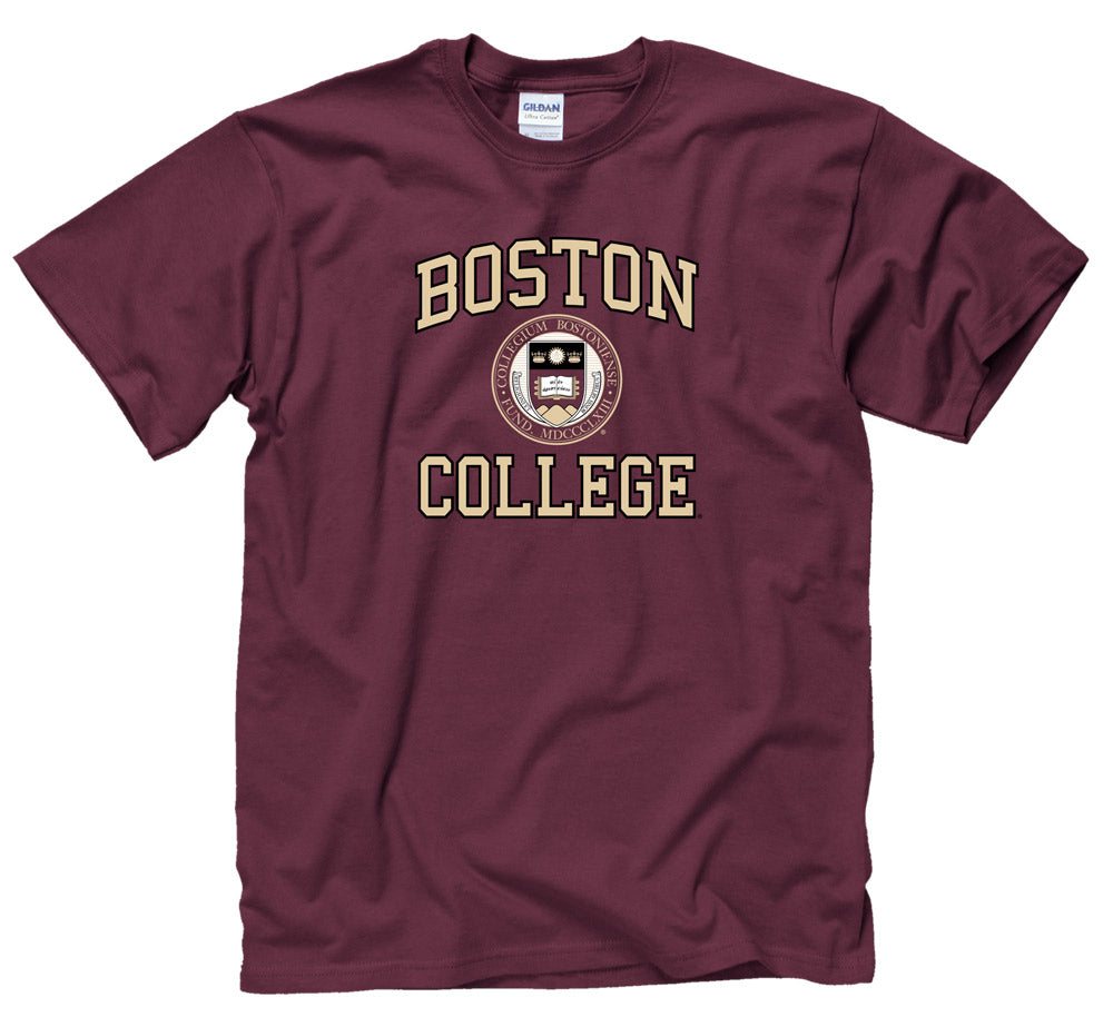 Kortfattet strategi Defekt Boston College Arch & Seal T- Shirt-Maroon – Shop College Wear