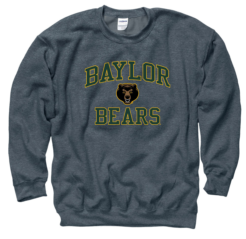 Baylor Bears Charcoal Men's Crew Neck Sweatshirt – Shop College Wear