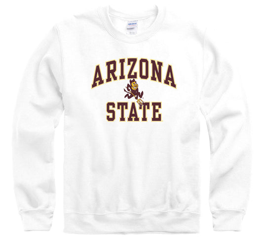 Arizona State ASU New Agenda officially licensed NCAA crewneck sweatshirt-White-Shop College Wear