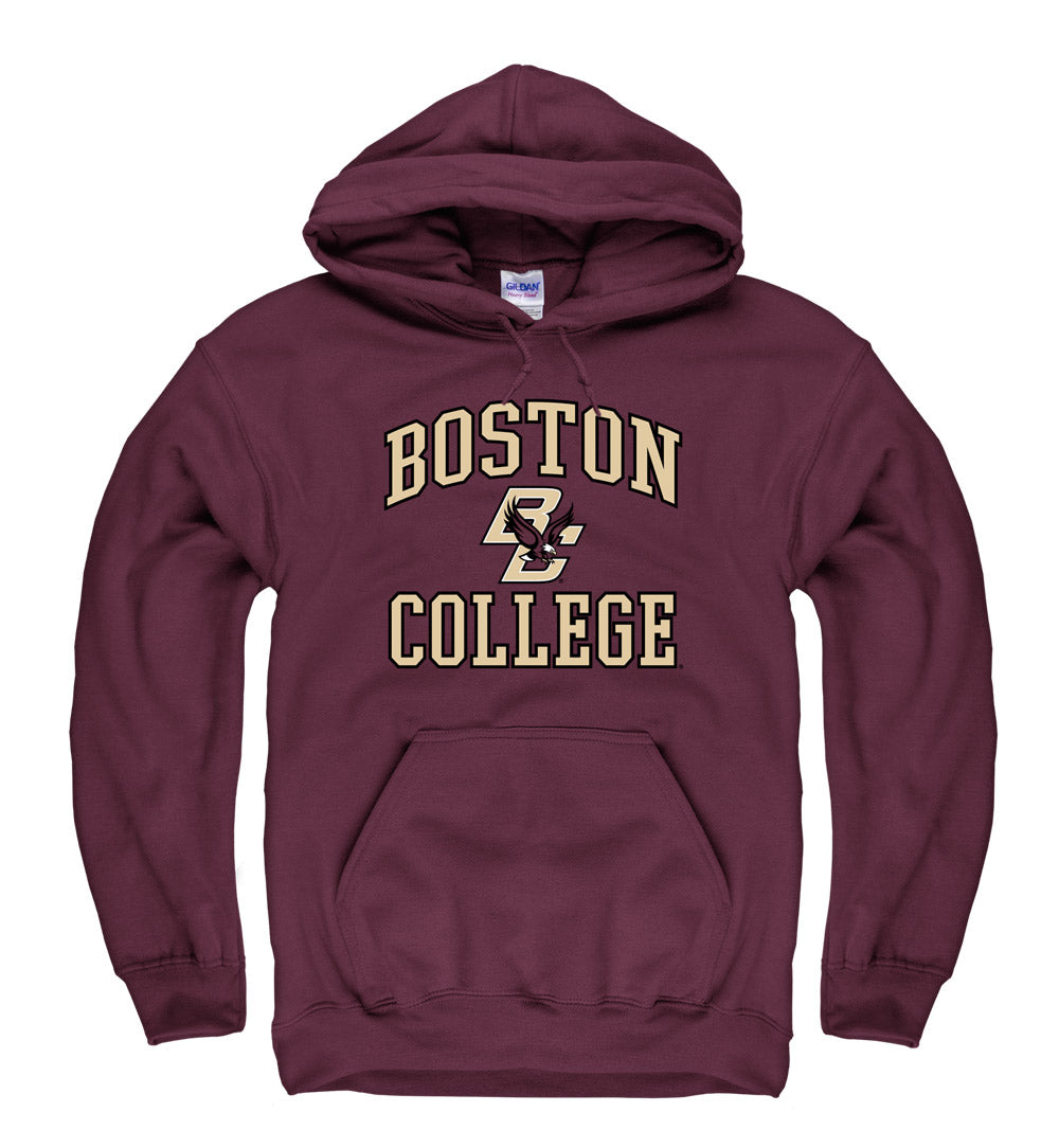 Eagles Sweatshirts College Lacrosse Sweatshirts Men's Garnet