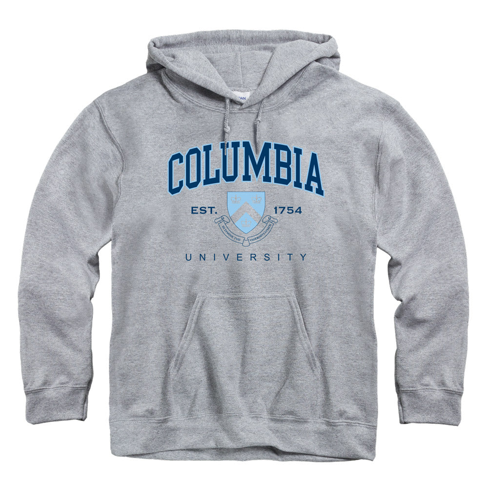Columbia University Lions Hoodie Sweatshirt-Gray – Shop College Wear