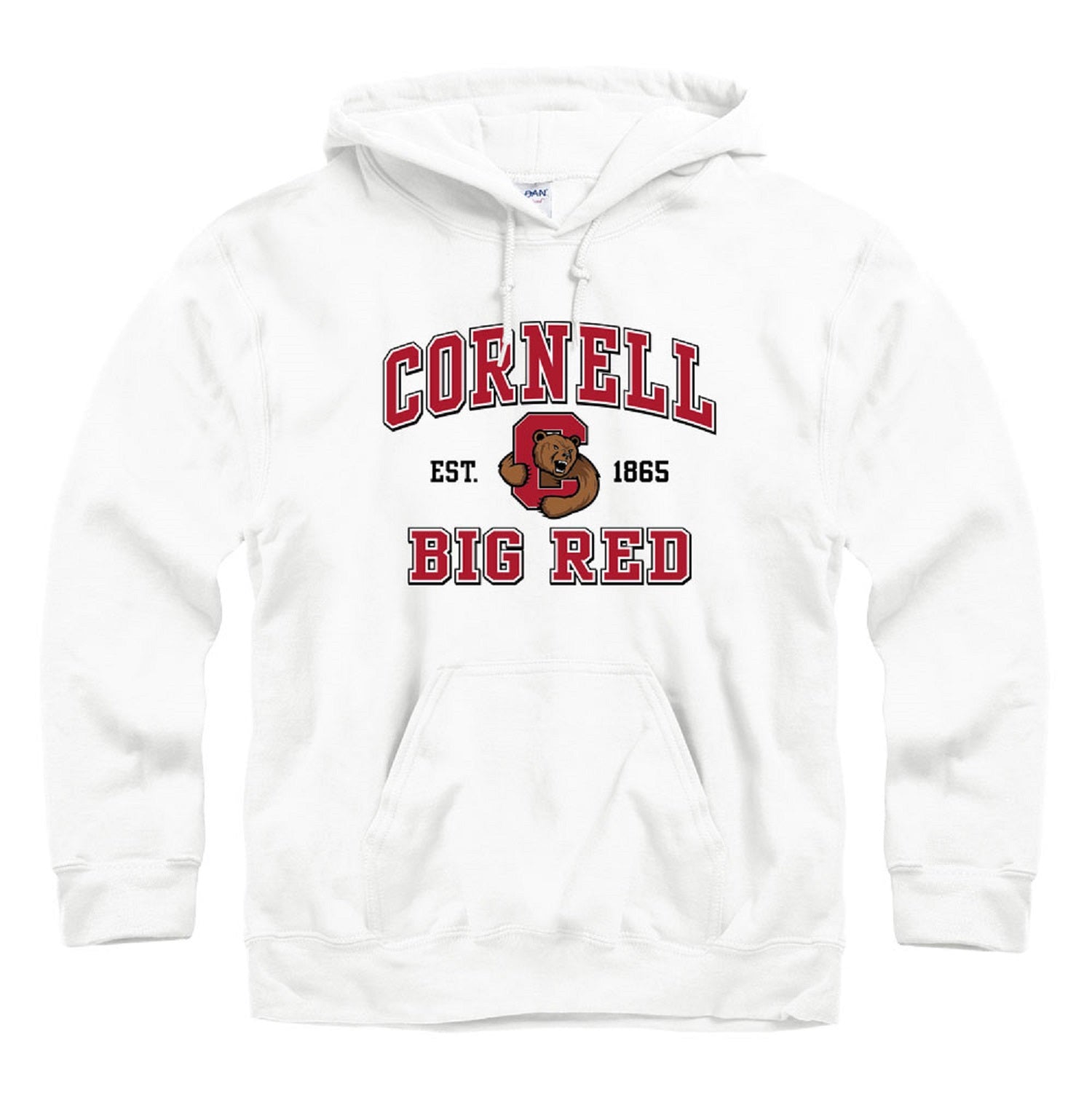 Cornell University Big Red hoodie sweatshirt-White – Shop College Wear