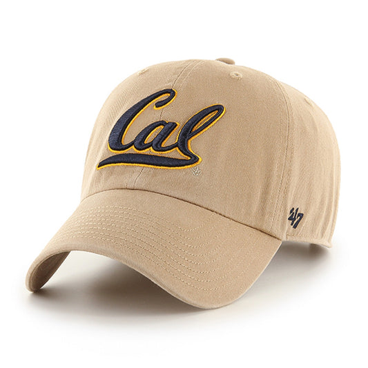 U.C. Berkeley Cal embroidered 47 brand hat-Khaki-Shop College Wear