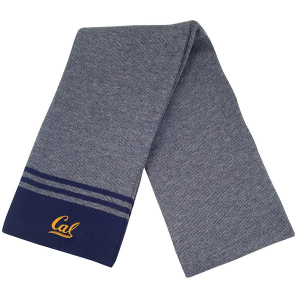 University Of California Berkeley Cal Bears Scarf- Charcoal-Shop College Wear