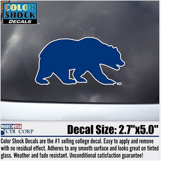 University Of California Berkeley Bear Decal – Shop College Wear