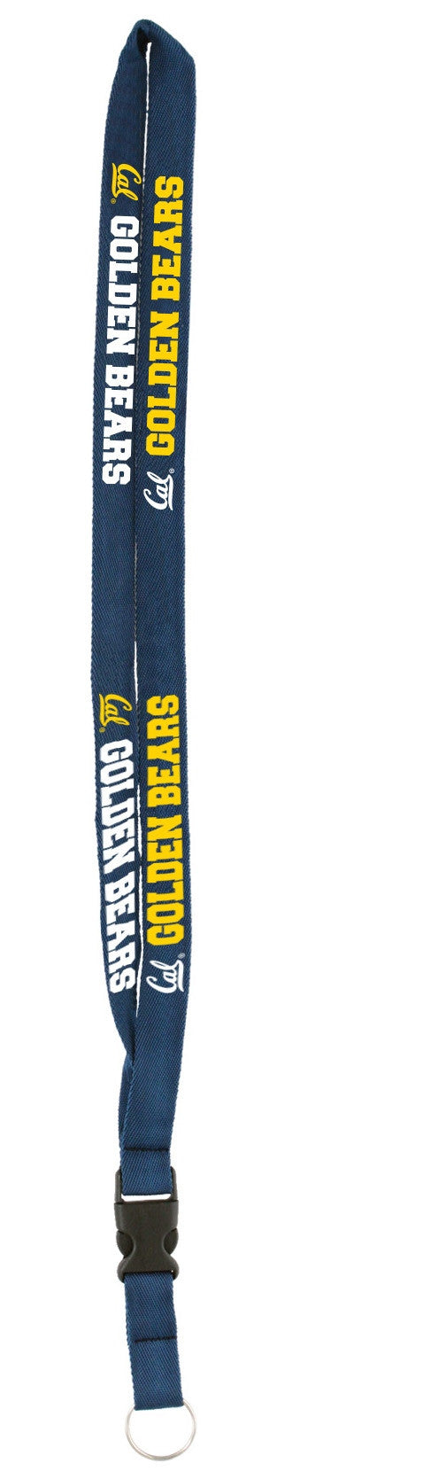 University Of California Berkeley Golden Bears Lanyard Woven - NAVY-Shop College Wear