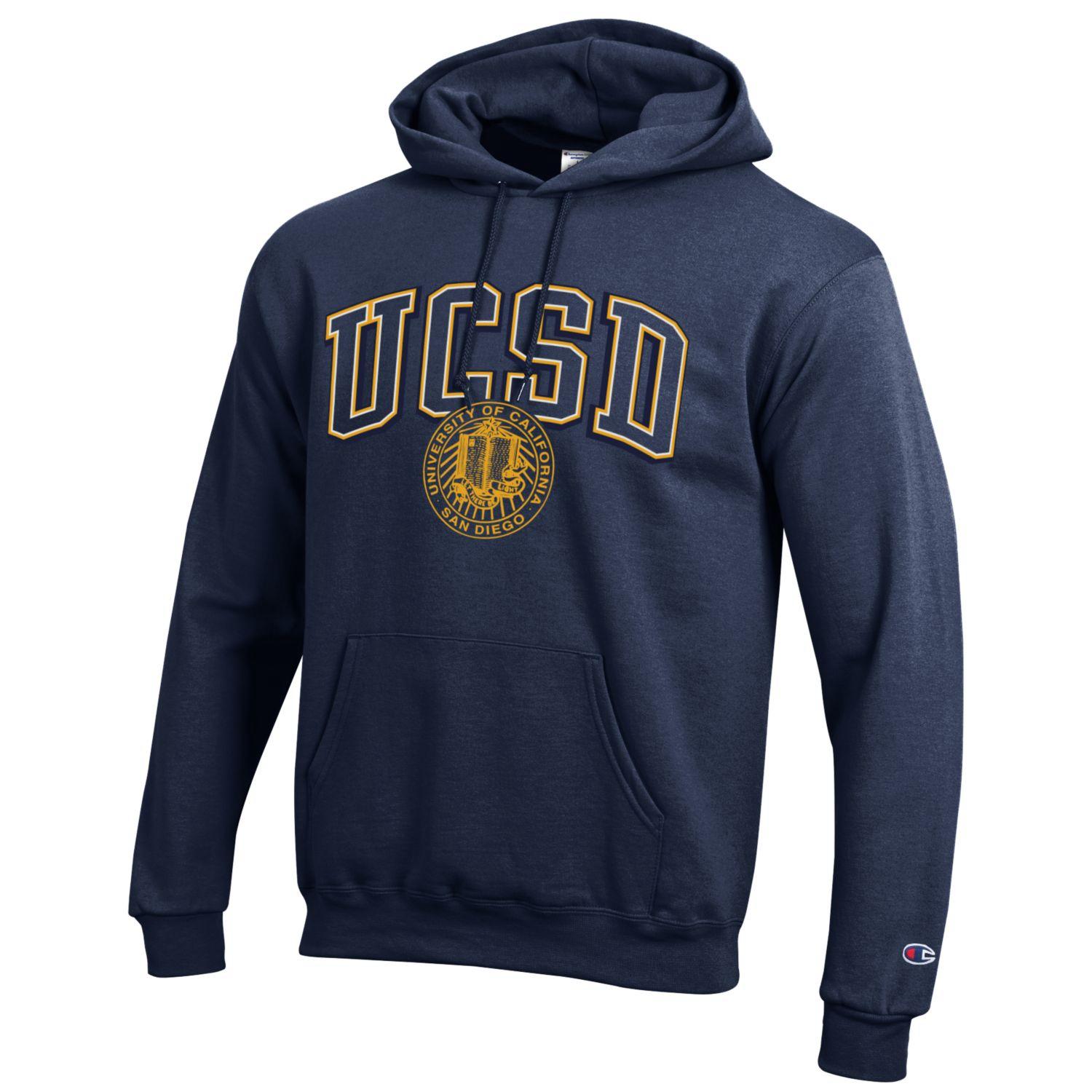 UC San Diego Men's Champion Hoodie Sweatshirt-Navy – Shop College Wear