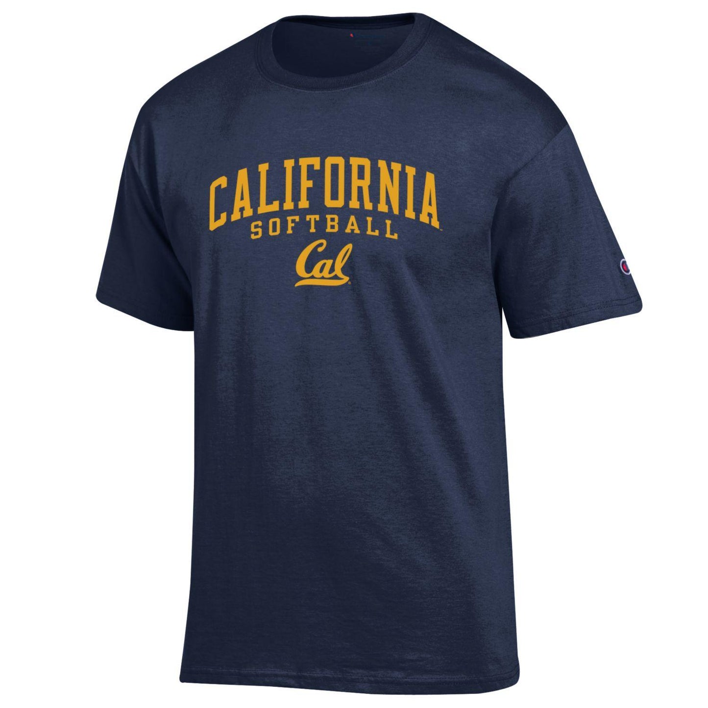 UC Berkeley Cal Champion Men's Softball T-Shirt - Navy-Shop College Wear