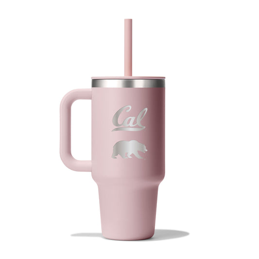 U.C. Berkeley Cal laser engraved 32 oz. Stainless Steel Hydro Flask Tumbler-Pink-Shop College Wear