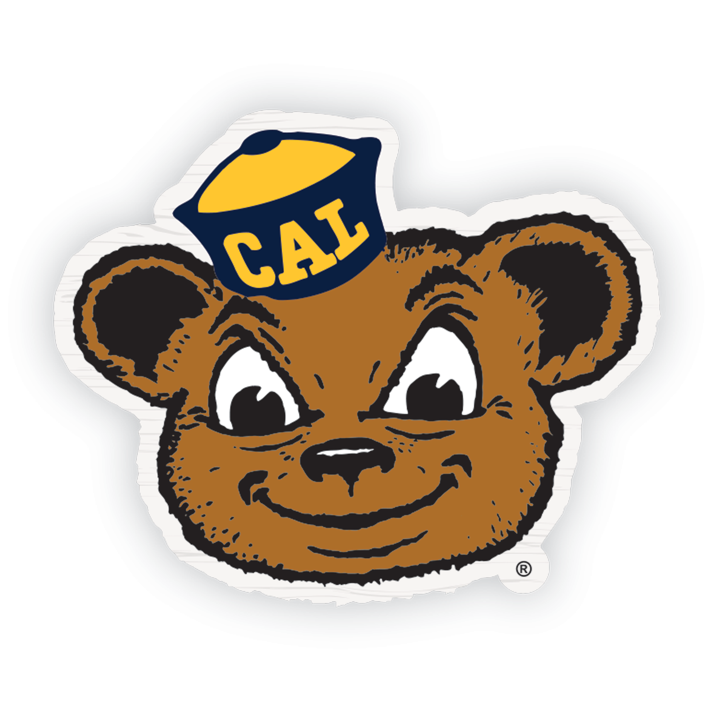 University of California Berkeley wood block magnet-Shop College Wear