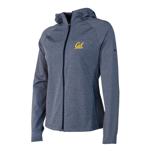 U.C. Berkeley Cal embroidered Women's Columbia Omni-Wick half zip Dry Fit pullover -Navy (Copy)-Shop College Wear