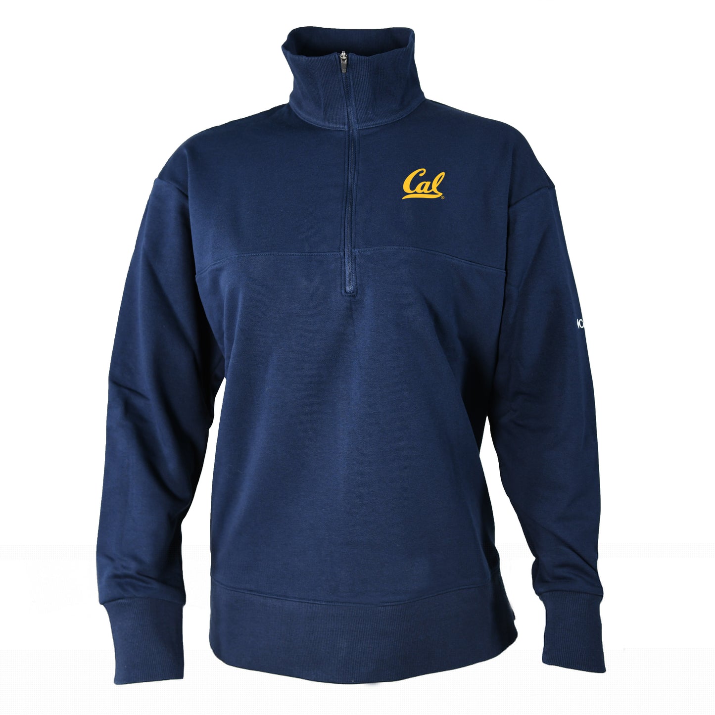 U.C. Berkeley Cal embroidered Women's Columbia Omni-Wick Birchwood Dry Fit pullover -Navy-Shop College Wear