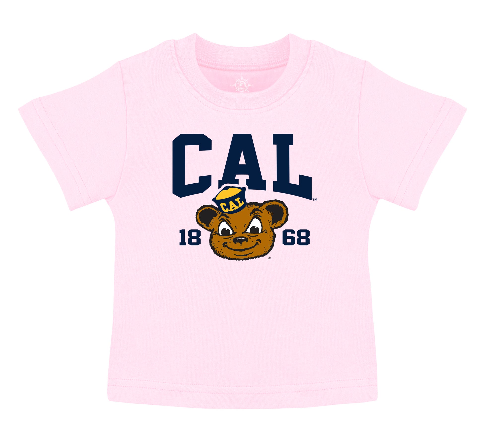 U.C. Berkeley Cal Block Oski toddler T-Shirt-Pink-Shop College Wear