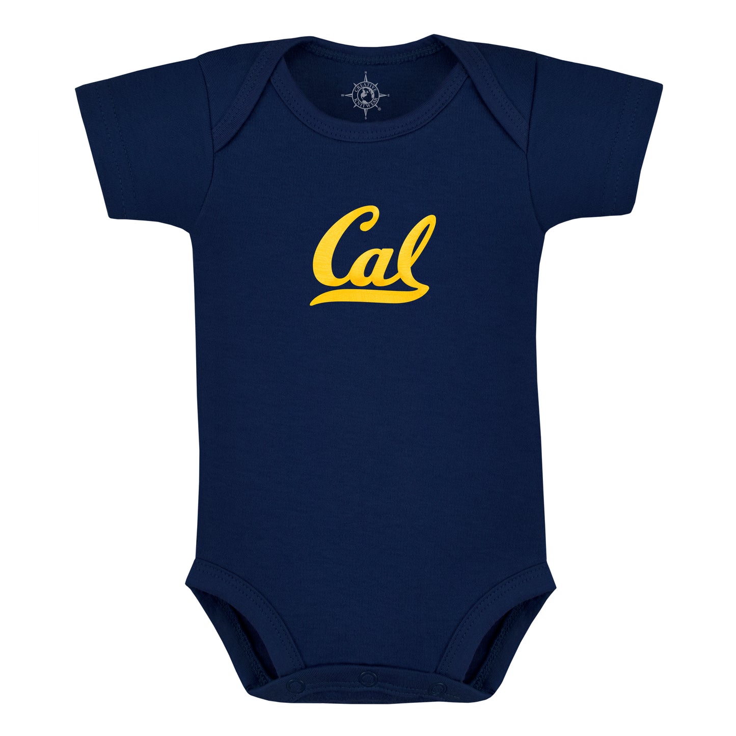 U.C. Berkeley Cal embroidered infant body suite onesie-Navy-Shop College Wear